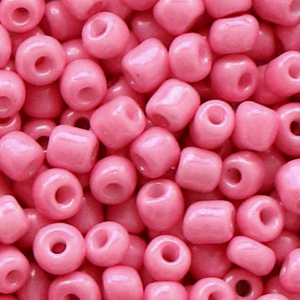 Rocailles 4mm punch pink, 20 gram